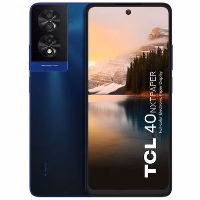 Smartphone Tcl 40nxtpaper (6.78") Tipo De Panel Amoled Modelo Del Procesador Mediatek-Helio G88 8gb Lpddr4-Sdram Capacidad De Almacenamiento 256gb Capacidad De La Batería 5010 Mah Sistema Operativo Android 13 Color Del Producto Azul